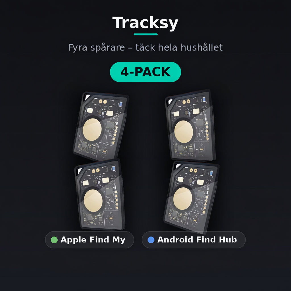 Tracksy Bluetooth-spårare